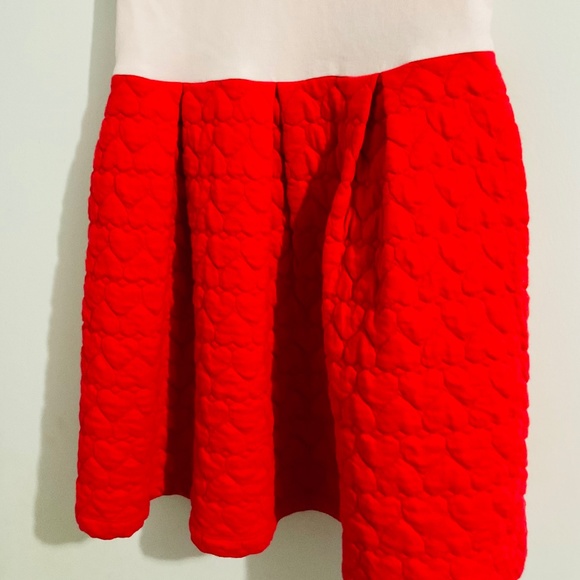 Janie & Jack quilted heart Valentine dress girl size 7 - Picture 3 of 6
